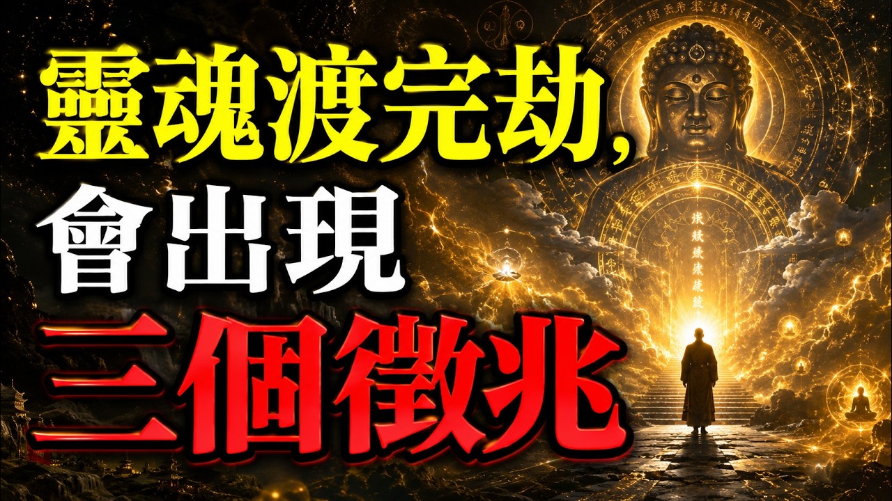佛學輪回觀：越是快要結束輪迴的靈魂，越要承受磨難，三個反常信號你有沒有遇見#靈魂覺醒 #輪迴 #修行感悟 #佛學智慧 #心靈修煉