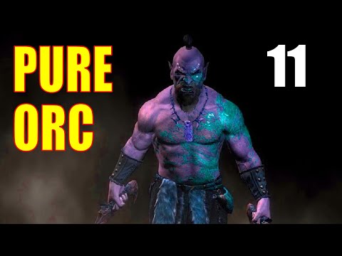 Skyrim HARDCORE PURE ORC BUILD Walkthrough - Part 11, Good Death for an Old Orc, Dwarven Storeroom