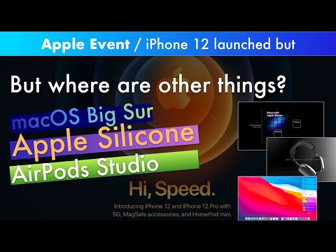 WHERE'S THE MACOS BIG SUR and APPLE SILICON | What's Missing from Apple Event