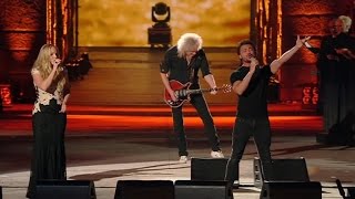 Brian May & Kerry Ellis performing live at the Arena di Verona, June 2015