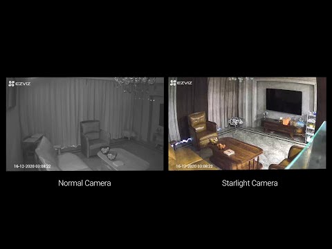 EZVIZ Feature Collection | Starlight Lens (Real Footage)