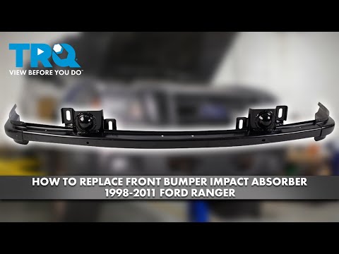 How to Replace Front Bumper Impact Absorber 1998-2011 Ford Ranger