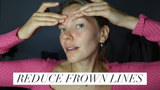 FOREHEAD & FROWN LINES MASSAGE | Get rid of wrinkles