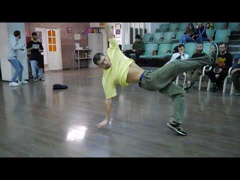 pro 1x1 bboy Купер г Калуга vs Kosmos - "ALL OPTION" break dance battle