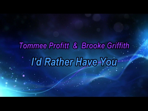 I'd Rather Have You - Tommee Profitt & Brooke Griffith (lyric video) HD