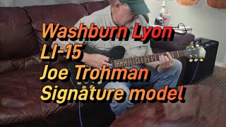 Video thumbnail for Washburn Lyon LI-15 Joe Trohman Signature edition guitar unboxing and review by Leo & Dan Ryan