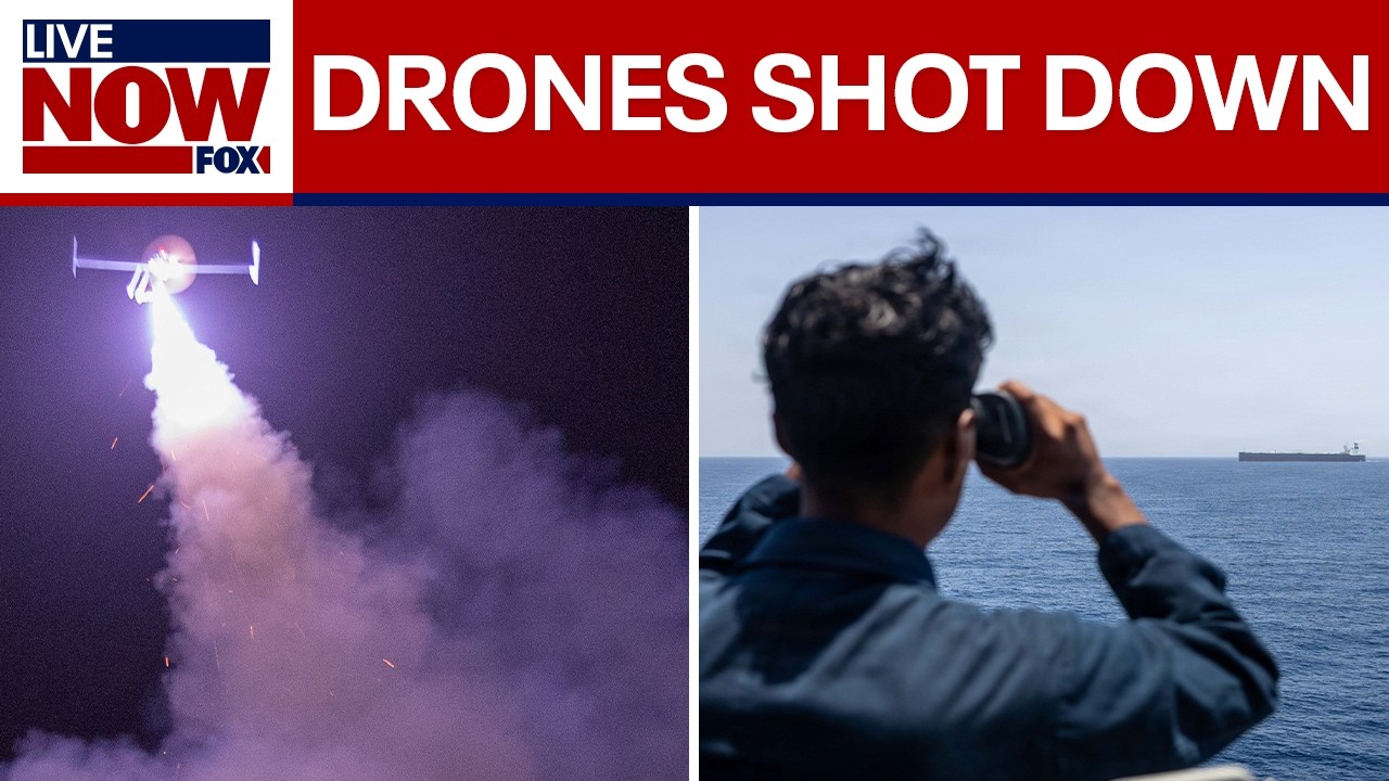 US shoots down Iranian drones launched toward Strait of Hormuz
