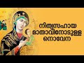 Novena Nitya Sahaya Mathavu
