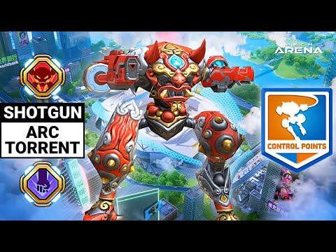 Tengu with Arc Torrent 12 + Shotgun 4 - Mech Arena