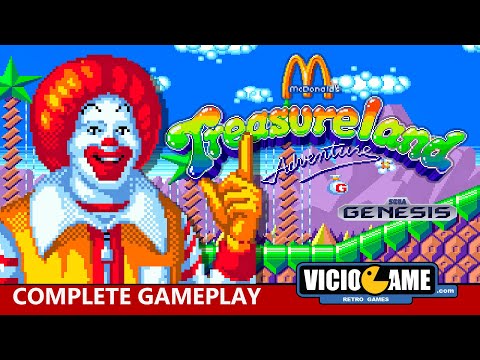 🎮 McDonald's Treasureland Adventure (Mega Drive) Complete Gameplay