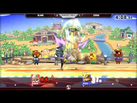 VS Arcadian 10/1/16 - Winners Finals - Blank (Sheik) vs Zurak (Fox) - Smash 4