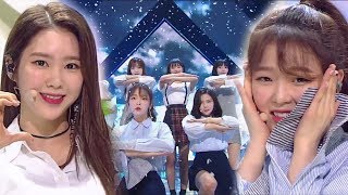 《CUTE》 OH MY GIRL(오마이걸) - Love O&#39;clock @인기가요 Inkigayo 20180225