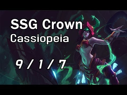 SSG Crown Cassiopeia 9/1/7 VS Lucian