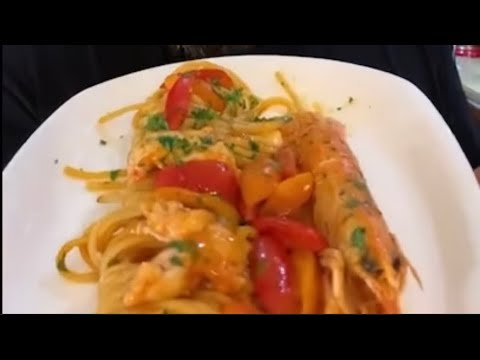 Spaghetti agli scampi risottati in padella #chefziopietro #ricettafacile #pescefresco #estate