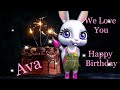 Ava Birthday Song Happy Birthday Dear Ava