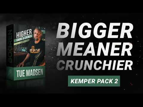 Tue Madsen Kemper Pack 2: Higher Gains & Crunchy Cleans!