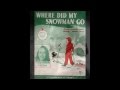 Petula Clark 'Where Did My Snowman Go' 78 rpm