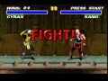 TAS TAP SNES Mortal Kombat 3 Cyrax Playthrough By Antimazon