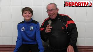 Entrevista a Máximo, del equipo Alevín A del Ciudad de Benidorm