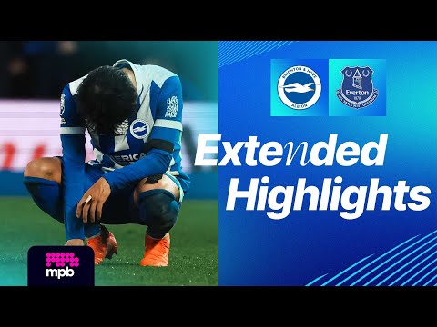 EXTENDED HIGHLIGHTS | Brighton v Everton | Premier League