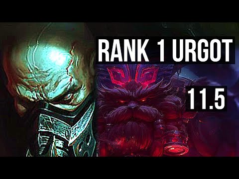 URGOT vs ORNN (TOP) | Rank 1 Urgot, 6/2/14 | NA Challenger | v11.5