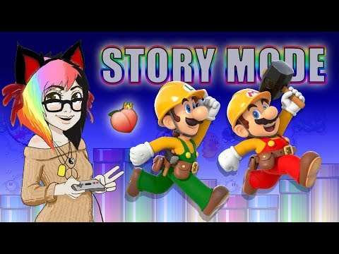 FIRST LOOK! ♥ Mario Maker 2 - Story mode  ♥ pt 1 - (On Switch) Live Stream~