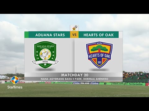 ADUANA STARS 1 : 0 HEARTS OF OAK - HIGHLIGHTS | WK20