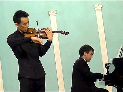 Ernest Bloch-Nigun from "Baal Shem" - Ashim UNAIBEKOV, violin/Askar KULSHARIPOV, piano