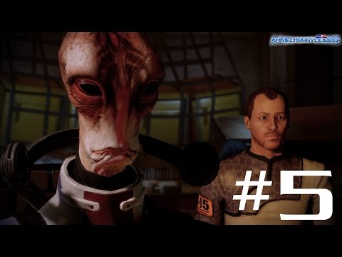 Mass Effect 2 HD Walkthrough Insanity/Full Paragon Part 5 - Omega - Dossier: The Professor