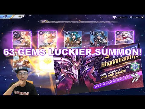 Saint Seiya: Awakening WYVERN RHADAMANTHYS THEME BANNER SUMMON! 聖鬥士星矢: 覺醒