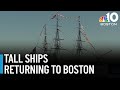 Tall ships returning to Boston Harbor this summer