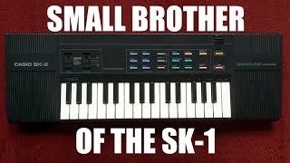 Video thumbnail for Casio SK-2 sampling keyboard 1985 by Keyboarder Hoarder