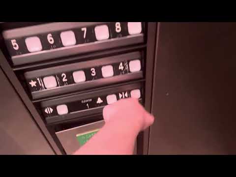 Fast Dover Traction Elevators @ Miami Dade Water and Sewer Center Parking Garage, Miami, FL