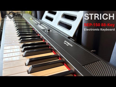 Strich SEP-150 88-Key Keyboard Demo and Review