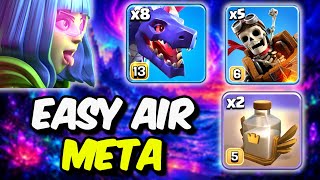 Easy Air Meta for MORE 3 Stars in Clash of Clans