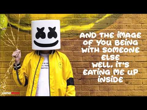 Marshmello ft. Bastille - Happier ( Lyric Video)