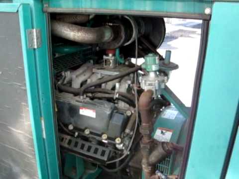 Used- Cummins 100 kW standby natural gas generator set stock # - 44490001