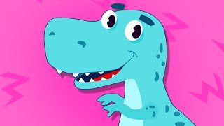 DINO SONG - Finger Family DINOSAURS Song for Children! (with T-REX)