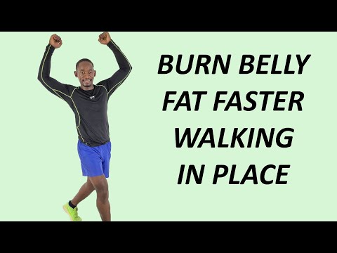 45 Minute Intense Running Workout at Home for Slimming 400 Calories