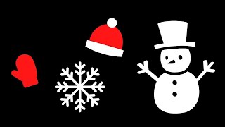 WINTER Vocabulary for Kids! adapted Low Vision, CVI-friendly gameplay video by AngieOhh, 7:03 duration