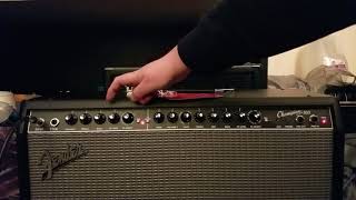 Video thumbnail for Fender Champion 100 Solid state 2X12 combo amp by Chris Tompkins