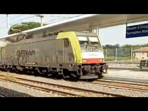 Con MR.E464 HD treni a MS Biagio-Terracina Mare!