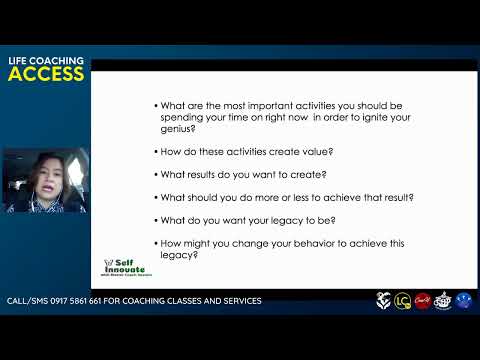 LIFE COACHING ACCESS | SELF-INNOVATION HACKS WITH MASTER COACH HASMIN MIROY