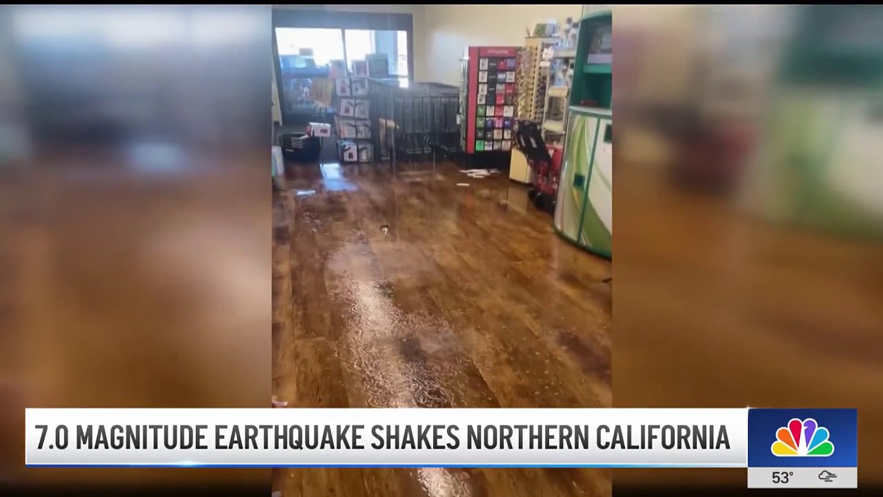 Earthquake shakes Northern California, prompts tsunami warning