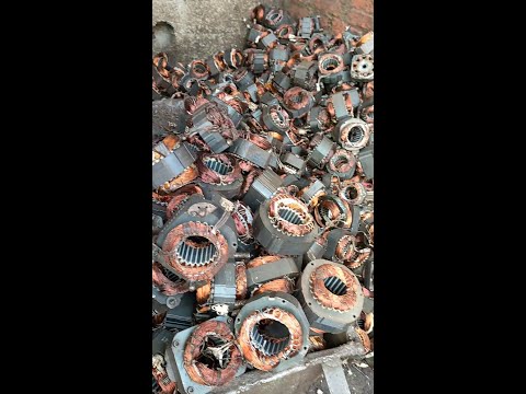 Amazing copper coil removing technique #shorts #video #best #technical