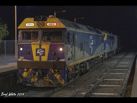 Freights and Streamliners at Kangaroo Flat- 5th & 6th March 2019