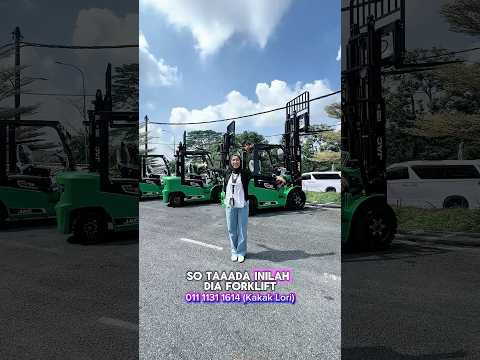 Sagito Motor bukan jual lori je, forklift pun ada!
