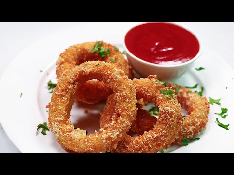 Crispy Onion Ring Recipe by SooperChef | Iftar Recipes