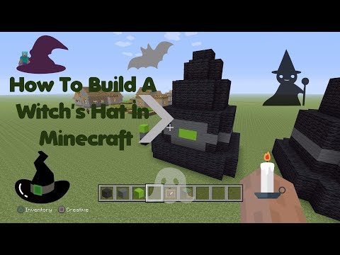 How To Build A Witch's Hat In Minecraft