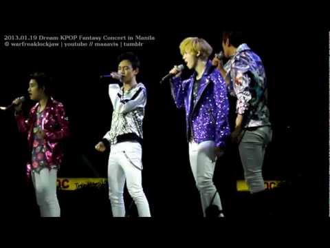 130119 | EXO - D.O, Chen, Luhan & Baekhyun | Open Arms | DKFC in Manila